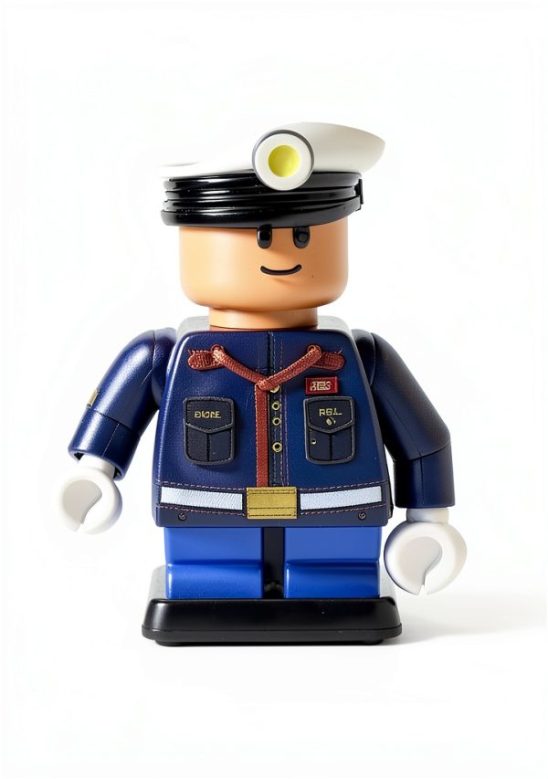 Battle Brick Marine Dress Uniform Minifigure-2