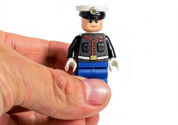 Battle Brick Marine Dress Uniform Minifigure-1