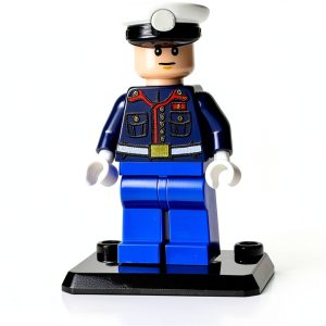 Battle Brick Marine Dress Uniform Minifigure-0