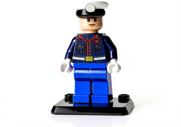 Battle Brick Marine Dress Uniform Minifigure-0