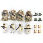 LEERFEI Jungle Warfare Mini Figures ABS Material-0