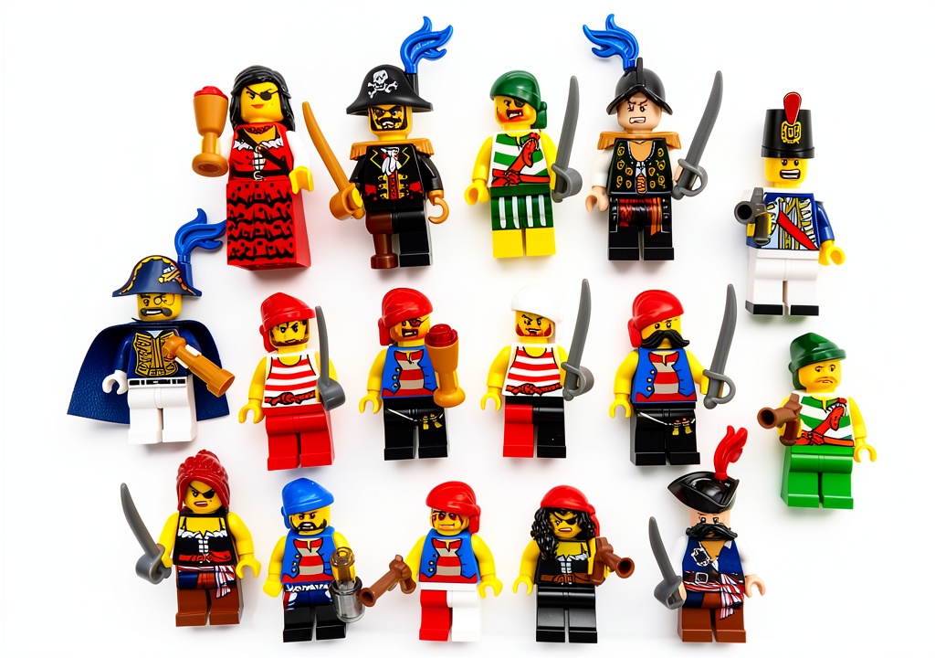 Booster Bricks mini building figure being used in a classroom setting