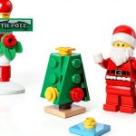 LEGO Santa Claus Minifigure Build Toy for Kids-0
