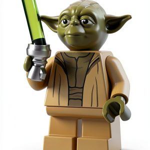 LEGO Star Wars Yoda Minifigure Toy Figures-0
