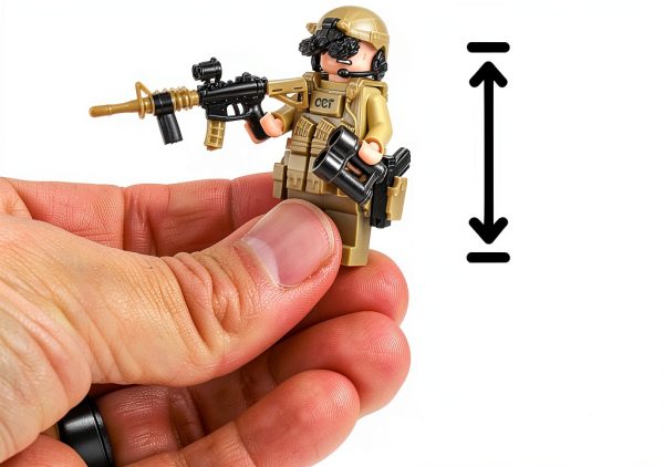 Battle Brick Custom Tactical Gear Minifigure-2