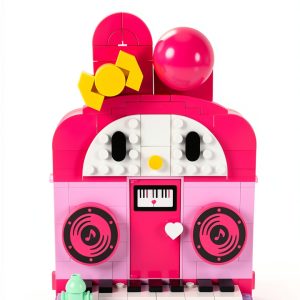 My Melody Music Shop Playset Building Toy Figures-0