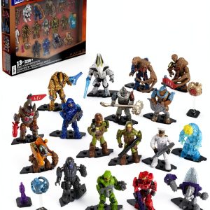 Halo Buildable Action Figures Set by Mattel 20 2 Inch Figures-0